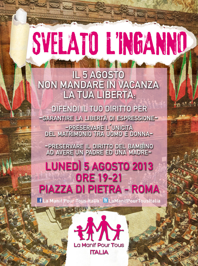 Manifestazione 5 Agosto 2013