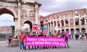 La Manif Pour Tous Italia al Colosseo